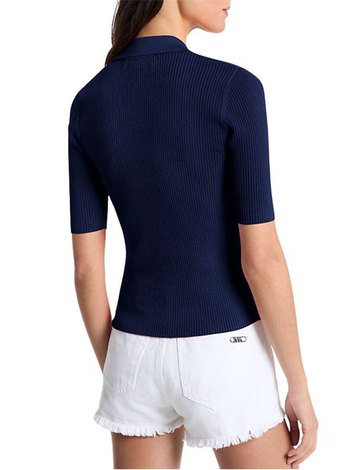 Polo stringata in viscosa Michael Kors | MS661FZ5ZV409